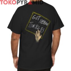 Vintage 1982 Pat Benatar Get Nervous Tour Shirt 2-Sided 4 Vintage 1982 Pat Benatar Get Nervous Tour Shirt