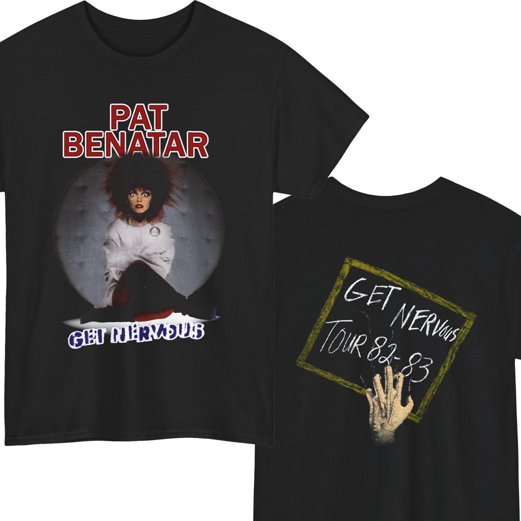 Vintage 1982 Pat Benatar Get Nervous Tour Shirt Vintage 1982 Pat Benatar Get Nervous Tour Shirt