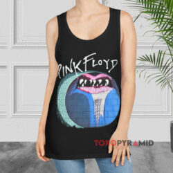 Vintage 1982 Pink Floyd The Wall Tour Black Tank Top