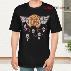 Vintage 1982 Reo Speedwagon Tour Band Black T shirt