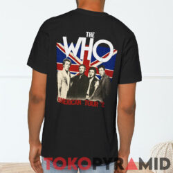 Vintage 1982 The Who North American Tour Shirt 2-sided 2 Vintage 1982 The Who North American Tour Shirt 2 sided Back T shirt
