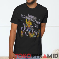 Vintage 1982 The Who North American Tour Shirt 2-sided