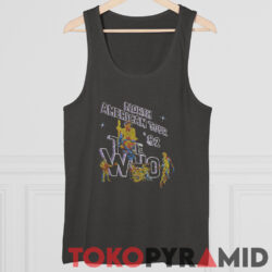 Vintage 1982 The Who North American Tour Shirt 2-sided 7 Vintage 1982 The Who North American Tour Shirt 2 sided Tank Top