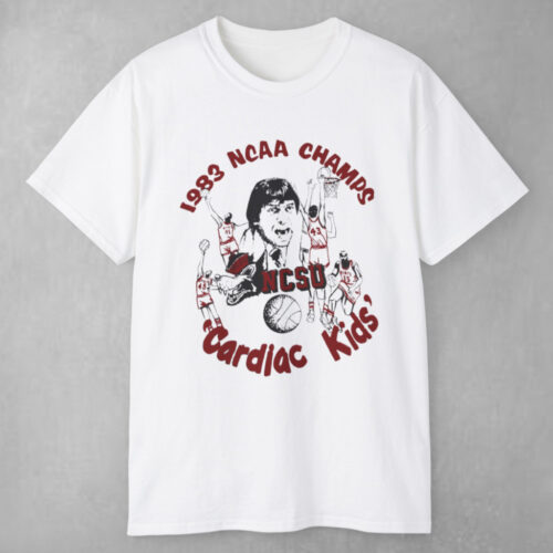 Vintage 1983 Ncaa Champs Ncsu Cardiac Kids T shirt Vintage 1983 Ncaa Champs Ncsu Cardiac Kids T shirt