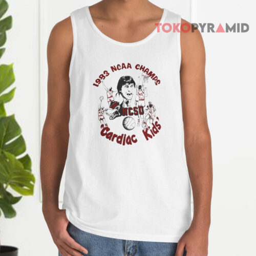 Vintage 1983 Ncaa Champs Ncsu Cardiac Kids Tank Top Vintage 1983 Ncaa Champs Ncsu Cardiac Kids Tank Top
