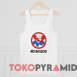 Vintage 1983 Van Halen No Bozos T-shirt 4 Vintage 1983 Van Halen No Bozos T shirt White TankTop