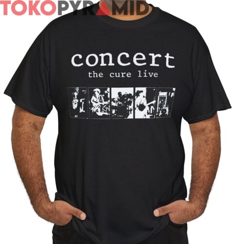 Vintage 1984 Concert The Cure Live Shirt Vintage 1984 Concert The Cure Live Shirt