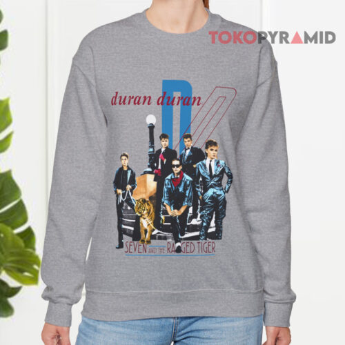 Vintage 1984 Duran Duran Seven And The Ragged Tiger Album Sweatshirt Vintage 1984 Duran Duran Seven And The Ragged Tiger Album Sweatshirt
