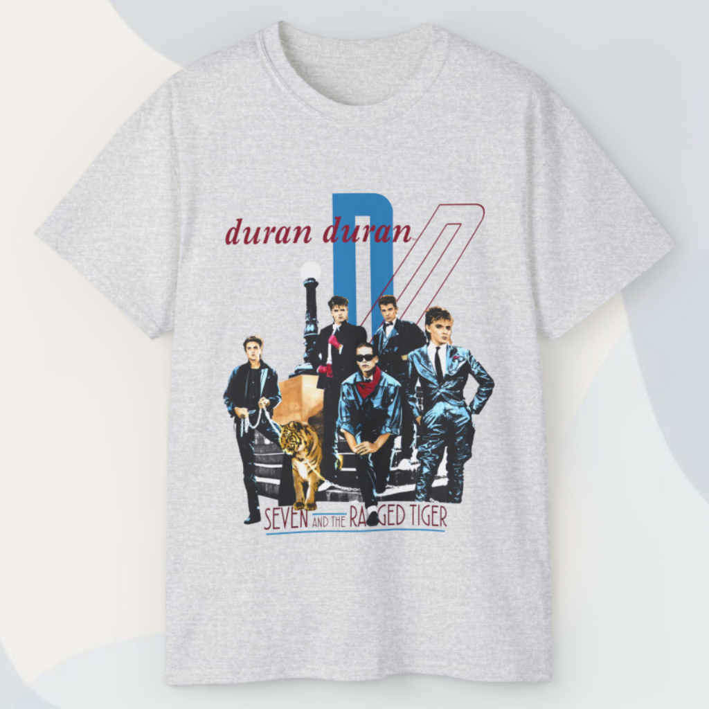 Vintage 1984 Duran Duran Seven And The Ragged Tiger Album T shirt Vintage 1984 Duran Duran Seven And The Ragged Tiger Album T shirt