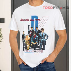 Vintage 1984 Duran Duran Seven And The Ragged Tiger Album White T shirt