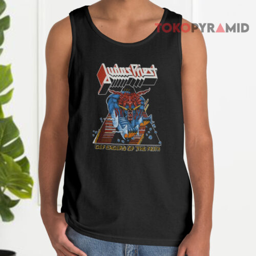 Vintage 1984 Judas Priest Defenders Of The Faith Tour Tank Top Vintage 1984 Judas Priest Defenders Of The Faith Tour Tank Top