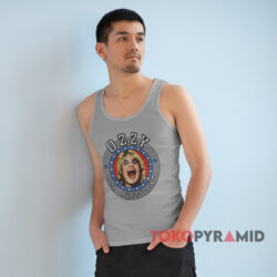 Vintage 1984 Ozzy For President Shirt 3 Vintage 1984 Ozzy For President Grey Tank Top