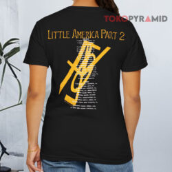 Vintage 1984 REM Little America Part 2 Tour Shirt 2 Vintage 1984 Rem Little America Part 2 Tour T shirt Back