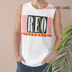 Vintage 1984 REO Speedwagon Wheels Are Turnin' Shirt 2 Vintage 1984 Reo Speedwagon Wheels Are Turnin' Tank Top