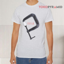 Vintage 1984 Rush Grace Under Pressure Tour Grey T shirt