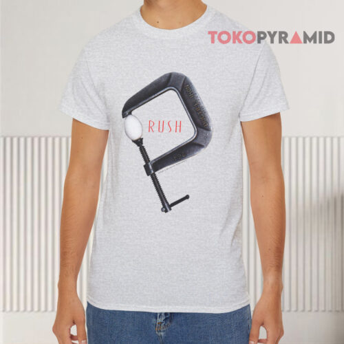 Vintage 1984 Rush Grace Under Pressure Tour Grey T shirt
