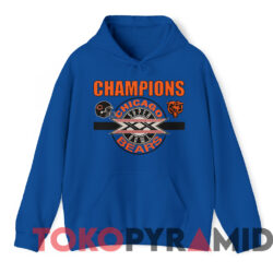 Vintage 1985 Chicago Bears Super Bowl XX Champs T-shirt 3 Vintage 1985 Chicago Bears Super Bowl Xx Champs T shirt Blue Hoodie