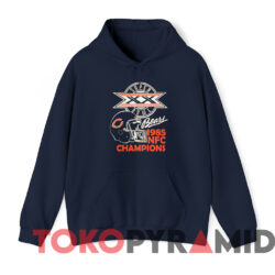 Vintage 1985 Chicago Bears Super Bowl XX NFL T-shirt 2 Vintage 1985 Chicago Bears Super Bowl Xx Nfl T shirt Navy Hoodie