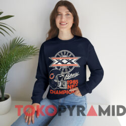 Vintage 1985 Chicago Bears Super Bowl XX NFL T-shirt 3 Vintage 1985 Chicago Bears Super Bowl Xx Nfl T shirt Navy Sweatshirt