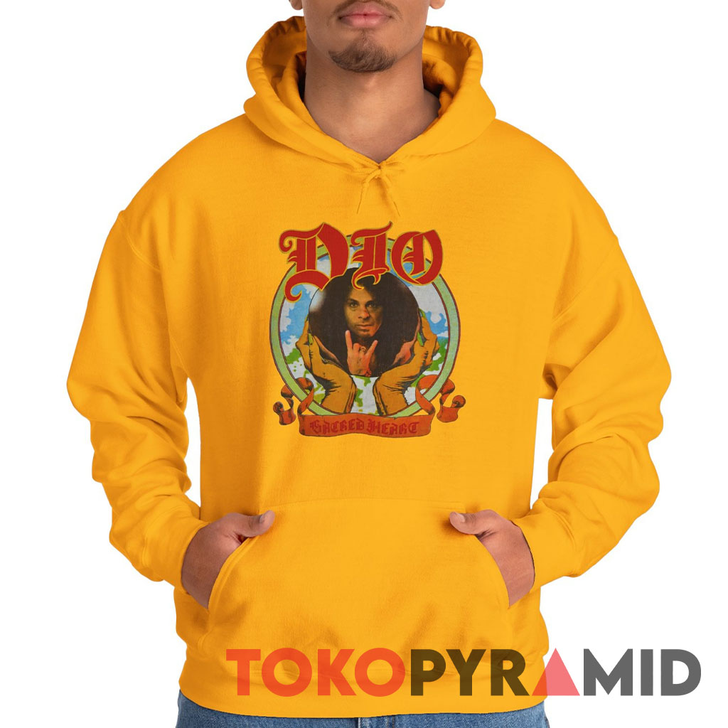 Vintage 1985 Dio Sacred Heart Hoodie Vintage 1985 Dio Sacred Heart Hoodie