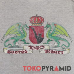 Vintage 1985 Dio Sacred Heart Shirt Back