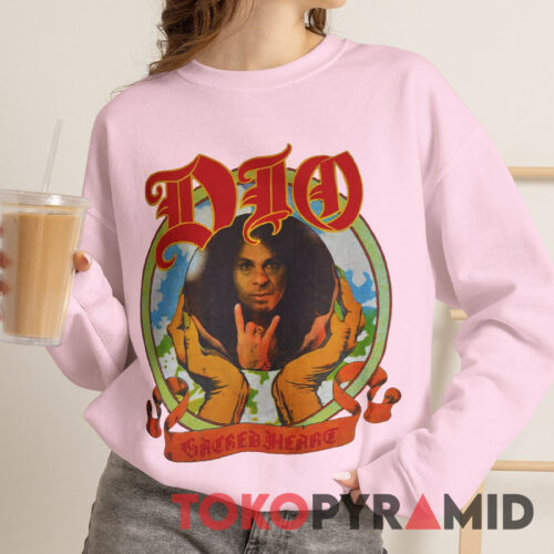 Vintage 1985 Dio Sacred Heart Sweatshirt Vintage 1985 Dio Sacred Heart Sweatshirt
