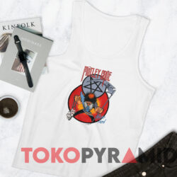 Vintage 1985 Motley Crue Allister Fiend Theatre Of Pain T shirt White TankTop