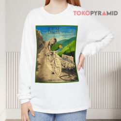 Vintage 1985 R.E.M. Reconstruction III Tour Shirt 3 Vintage 1985 R e m Reconstruction Iii Tour Long sleeved Front