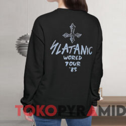 Vintage 1985 Slayer Slaytanic Wehrmacht Tour T-shirt 3 Vintage 1985 Slayer Slaytanic Wehrmacht Tour T shirt Black Sweatshirt