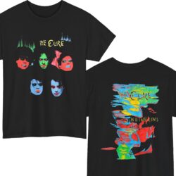 Vintage 1985 The Cure Inbetween Days Shirt 2 Sided