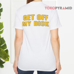 Vintage 1986 Beastie Boys Get Off My Dick Shirt 2 Vintage 1986 Beastie Boys Get Off My Dick T shirt Back