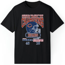 Vintage 1986 Chicago Bears NFL Super Bowl T-Shirt 5 Vintage 1986 Chicago Bears Nfl Super Bowl T shirt