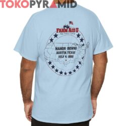 Vintage 1986 Farm Aid II Keep America Growing Shirt