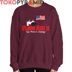 Vintage 1986 Farm Aid II Keep America Growing Shirt