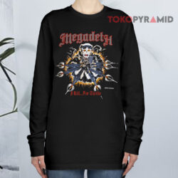 Vintage 1986 Megadeth Dave Mustaine I Kill For Thrills Tour Shirt 4 Vintage 1986 Megadeth Dave Mustaine I Kill For Thrills Tour Long sleeved