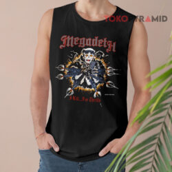 Vintage 1986 Megadeth Dave Mustaine I Kill For Thrills Tour Shirt 2 Vintage 1986 Megadeth Dave Mustaine I Kill For Thrills Tour Tank Top