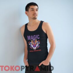 Magic Johnson T-shirt 1987 1988 LA Lakers Back To Back World Champions 4 Vintage 1987 88 Magic Johnson LA Lakers Back to Back Champions Tee Black Tank Top