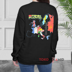 Vintage 87-88 Pink Floyd Delicate Sound Of Thunder Shirt 4 Vintage 1987 88 Pink Floyd Delicate Sound Of Thunder Black Sweatshirt Back
