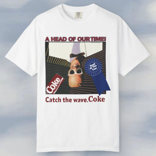 Vintage 1987 Coke Max Headroom Catch The Wave T shirt Vintage 1987 Coke Max Headroom Catch The Wave T shirt