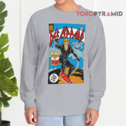 Vintage 1987 Def Leppard And The Women Of Doom Long sleeved