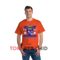 Vintage 1987 Denver Broncos Super Bowl 22 Orange T shirt