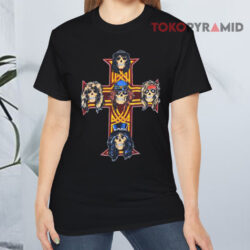Vintage 1987 Guns N Roses Appetite For Destruction Black T shirt