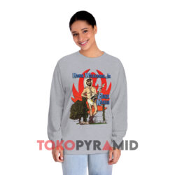 Vintage 1987 Hank Williams Jr Buck Naked Grey Long sleeved