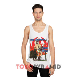 Vintage 1987 Hank Williams Jr. Buck Naked Shirt 2 Vintage 1987 Hank Williams Jr Buck Naked White Tank Top