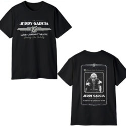 Vintage 1987 Jerry Garcia Lunt Fontanne Theatre Shirt 2 Sided