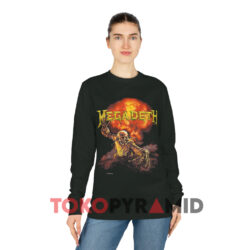 Vintage 1987 Megadeth Muskel shirt 4 Vintage 1987 Megadeth Muskel Black Long sleeved