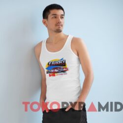 Vintage 1987 Nascar Terry Labonte Junior Johnson Budweiser T-shirt 1 Vintage 1987 Nascar Terry Labonte Junior Johnson Budweiser White Tank Top