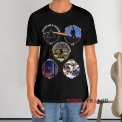 Vintage 1987 Pink Floyd Learning To Fly Black T shirt