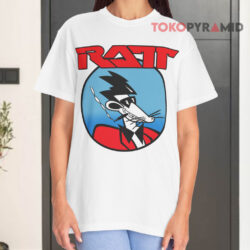 Vintage 1987 Ratt Dancing Undercover World Tour White T shirt