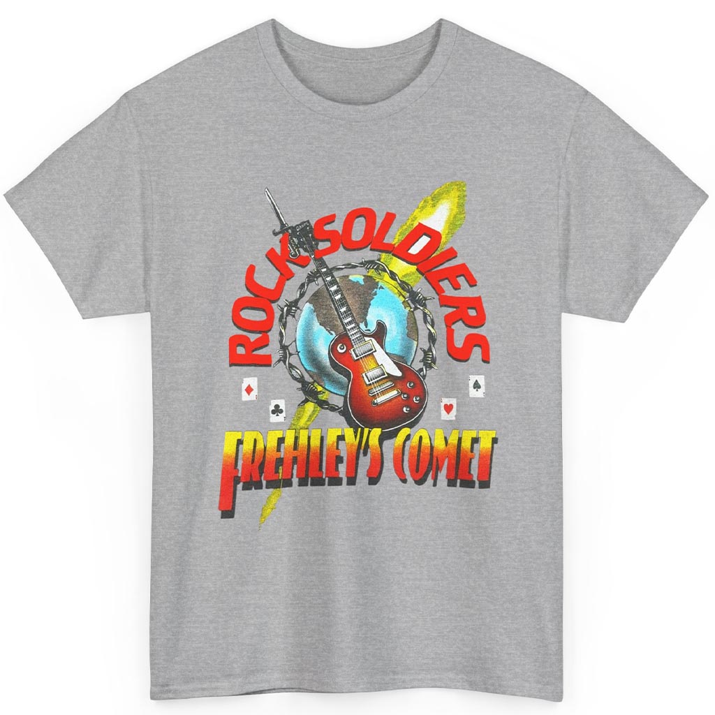 Vintage 1987 Rock Soldier Frehley's Comet Shirt Vintage 1987 Rock Soldier Frehley's Comet Shirt